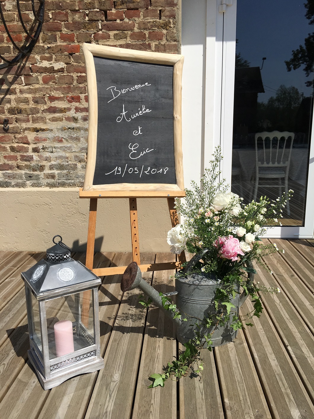 Decoration terrasse le thurel mariage